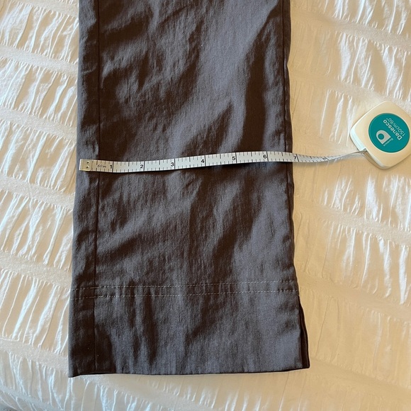 ROBELL Taupe Stretch Pull On Trousers Model Marie Travel Office Smart Casual - Picture 12 of 16